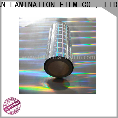Taian Lamination Film top quality holographic film supplier for advertisements