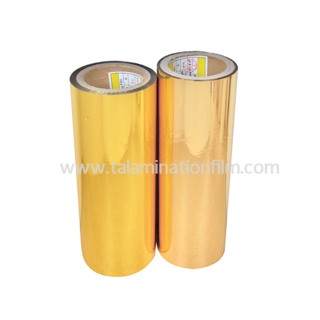 PET Color Metalized Thermal Lamination Film Metal Film