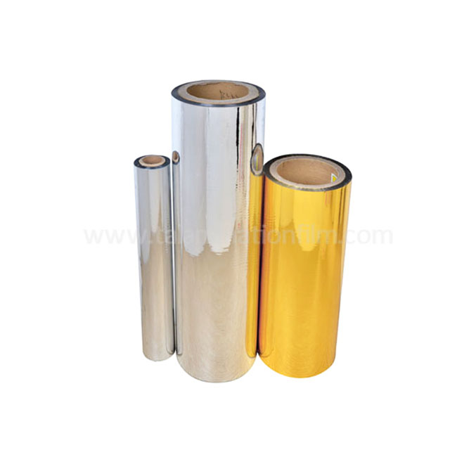 PET Sliver Metalized Thermal Lamination Film