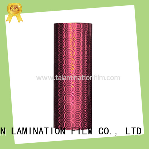 Taian Lamination Film holographic film factory price for digital printing