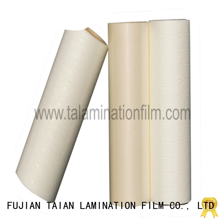 Taian Lamination Film cost-effective holographic foil personalized for digital printing