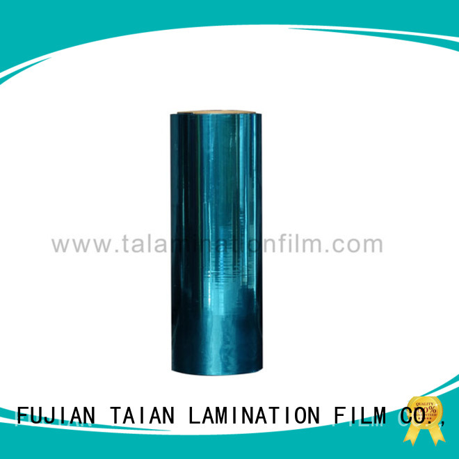 Taian Lamination Film metalized polyester inquire now for magazines