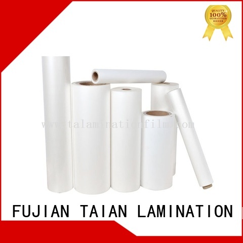 Taian Lamination Film thermal lamination film on sale for advertisements