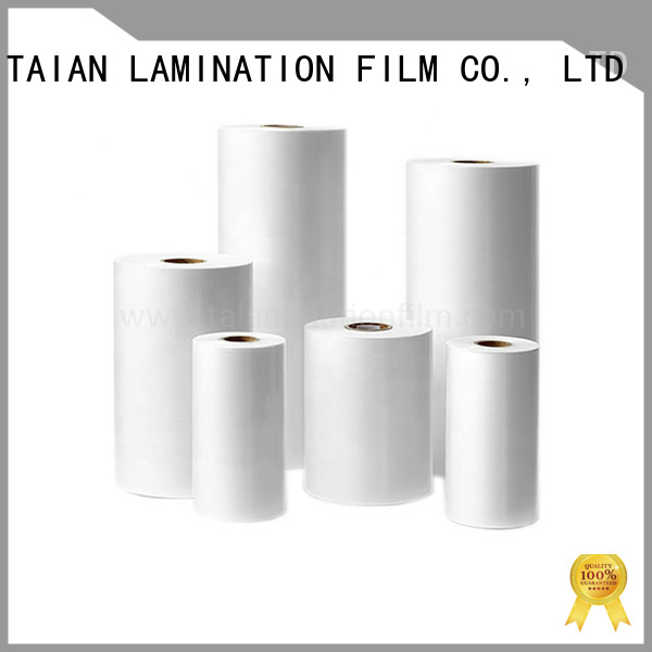 Taian Lamination Film laminating film roll directly sale for digital printing